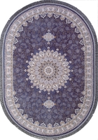Ковер Иранский Farsi 1200 G253 blue-C овал