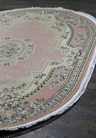 Ковер Napoli 9006C pink овал