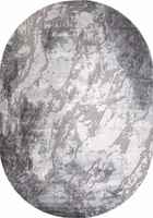 Ковер Armina 04075 grey/grey овал