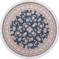 Ковер Иранский Farsi 1500 G136 dark blue круг