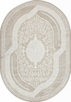 Ковер Armina 04088 brown/brown овал