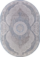 Ковер Armina 03880A blue/blue овал