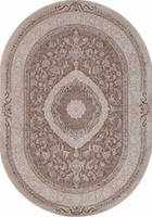Ковер Armina 03874 brown/brown овал