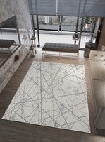 Ковер Planeta 0772A light grey-turquaz