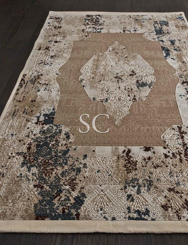 Ковер Quantum 3010B brown/brown