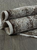 Ковер Dolce D414 brown овал