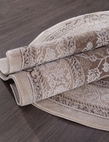 Ковер Armina 03874 brown/brown овал