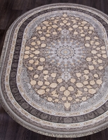Ковер Иранский Farsi 1200 G258 grey овал
